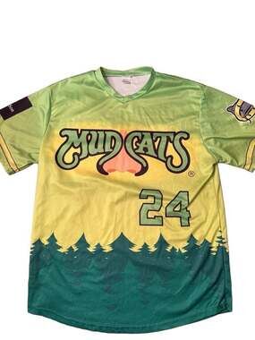 BWM Global Mud Cats  POLLEN  Night Jersey Size Adult L Number 24 h1245